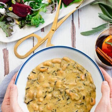 Wild rice soup
